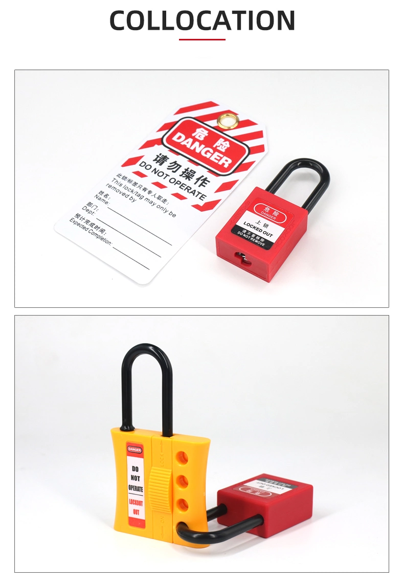 Wholesale Hasp Lockout Padlock Nylon Insulation Industrial Electrical Lockout