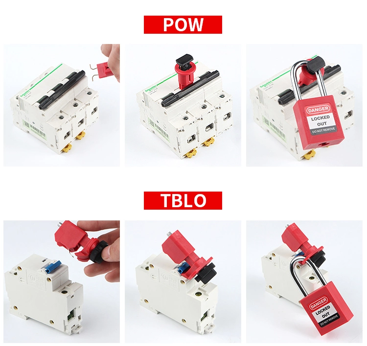 Loto Circuit Breaker Lockout Tagout Devices