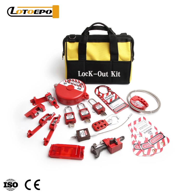 China High Quality Personal Safety Electrical Lockout Kit with Padlocks