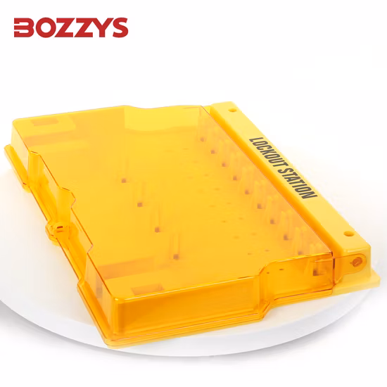 Bozzys 엔지니어링 플라스틱 PC 보안 자물쇠 잠금 스테이션